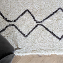 Load image into Gallery viewer, Ivory Nomad Scandi Deep Shaggy Rugs - Alaska