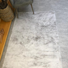 Load image into Gallery viewer, Cheap Shaggy Rabbit Faux Fur Light Grey Rug Rugs Rugs for sale