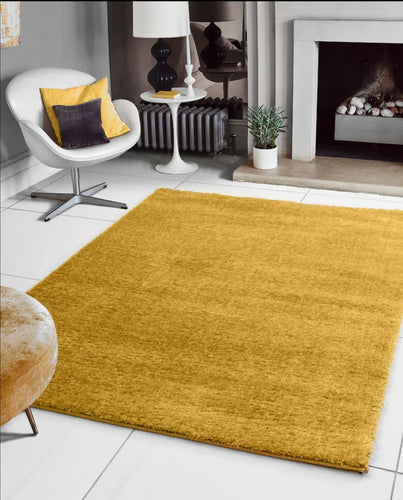 mustard rugs