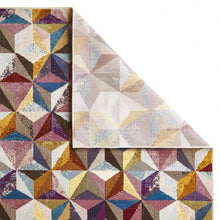 Load image into Gallery viewer, Modern Soft Multicoloured Geometric Rug - 16th Avenue