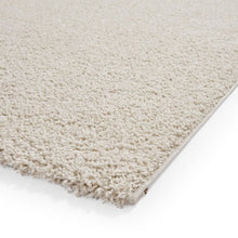 Load image into Gallery viewer, Cream Polyester Washable Shaggy Rug -  Bali