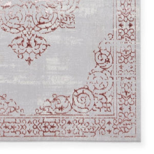 Rose Timeless Metallic Vintage Rug - Howth