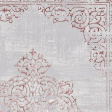 Load image into Gallery viewer, Rose Timeless Metallic Vintage Rug - Howth
