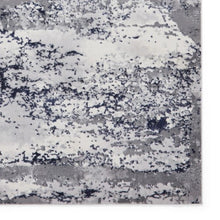 Load image into Gallery viewer, Blue Metallic Marble Rug - Howth