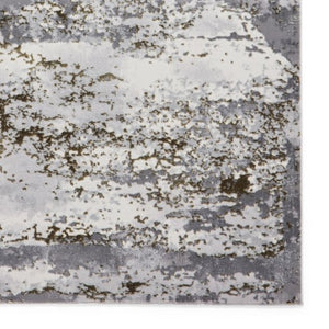 Gold Metallic Marble Rug - Howth