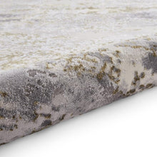 Load image into Gallery viewer, Gold Metallic Marble Rug - Howth