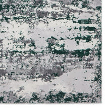 Load image into Gallery viewer, Sage Green Metallic Marble Rug - Howth