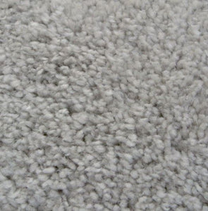 Grey 3cm Deep Microfibre Shaggy Rug - Brae