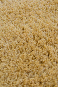 Ochre 3cm Soft Microfibre Shaggy Rug - Brae