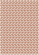 Load image into Gallery viewer, Orange Washable Colourfast Indoor Outdoor Rug - Capri