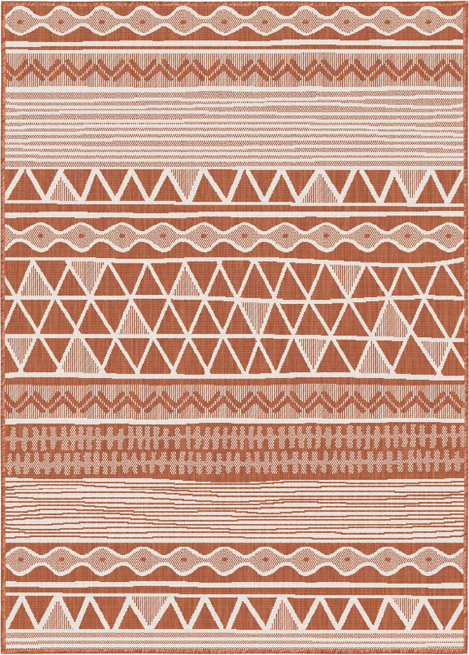 Terra Washable Tribal Indoor Outdoor Rug - Capri