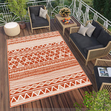 Load image into Gallery viewer, Terra Washable Tribal Indoor Outdoor Rug - Capri