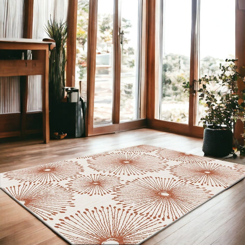 Terra Washable Dandelion Indoor Outdoor Rug - Capri