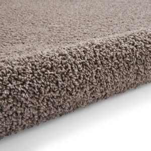 Grey 2.5cm Depth Washable Shaggy Rug -  Bali