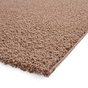 Rose Pink Washable 2.5cm Deep Shaggy Rug -  Bali