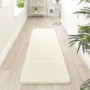 Ivory Washable & Hypoallergenic Shaggy Rug - My Rug