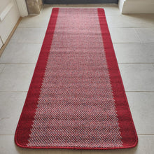 Load image into Gallery viewer, Red Non Slip And Washable Kitchen and Hall Mats - Barrier