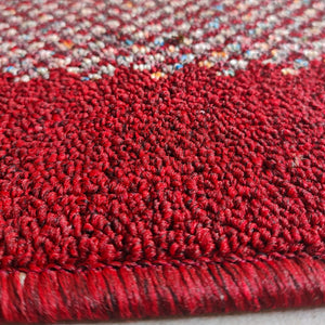 Red Non Slip And Washable Kitchen and Hall Mats - Barrier