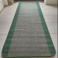 Load image into Gallery viewer, Emerald Green Bordered Non Slip And Washable Kitchen Mats - Barrier