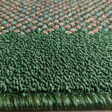 Load image into Gallery viewer, Emerald Green Bordered Non Slip And Washable Kitchen Mats - Barrier