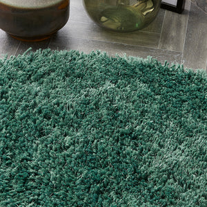 Forest Green 45mm Shaggy Rug - Chicago