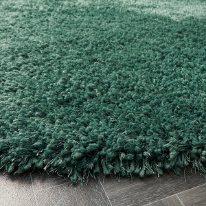 Forest Green 45mm Shaggy Rug - Chicago