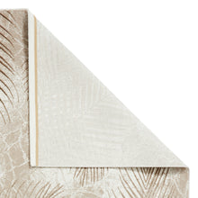 Load image into Gallery viewer, Beige and Bronze Ribbed Art Deco Area Rug - Creation