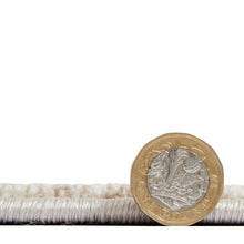 Load image into Gallery viewer, Beige and Gold Ribbed Leaf Area Rug - Creation