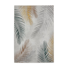 Load image into Gallery viewer, Grey and Multi Ribbed Leaf Area Rug - Creation