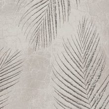 Load image into Gallery viewer, Grey and Silver Ribbed Leaf Area Rug - Creation