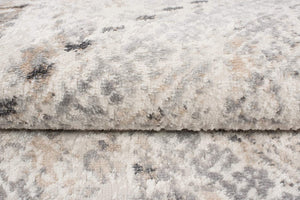 Grey Flecked Aztec Designer Area Rug - Dorsey