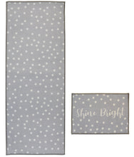 Load image into Gallery viewer, Grey Shine Bright Christmas Runner &amp; Doormat Set - Deco