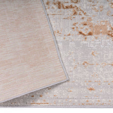 Load image into Gallery viewer, Ochre Flecked Distressed Vintage Flatweave Rug - Monalisa