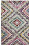 Colourful Geometric Eye Catching Living Room Rug - Perth