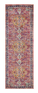 Ruby Red Luxurious Traditional Rug -  Granada