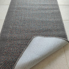 Load image into Gallery viewer, Grey Bordered Non Slip And Washable Kitchen Mats - Barrier