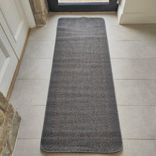 Load image into Gallery viewer, Grey Bordered Non Slip And Washable Kitchen Mats - Barrier