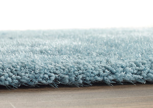 Duck Egg Blue 45mm Shaggy Rug - Chicago