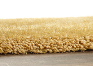 Ochre Yellow 45mm Shaggy Rug - Chicago