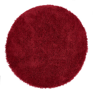 Rich Red Sumptuous 45mm Shaggy Rug - Chicago