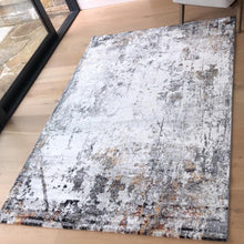 Load image into Gallery viewer, Grey Ombre Abstract Living Room Rug - Tuscana