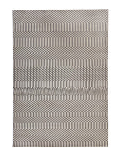 Beige Heavy Patterned Geometric Rug - Mamara