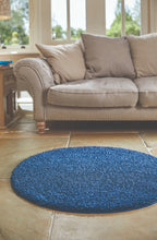 Load image into Gallery viewer, Midnight Blue Washable &amp; Non Slip Shaggy Rug - My Rug