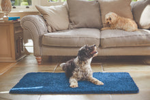 Load image into Gallery viewer, Midnight Blue Washable &amp; Non Slip Shaggy Rug - My Rug