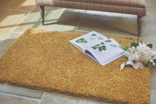 Load image into Gallery viewer, Ochre Washable &amp; Hypoallergenic Shaggy Rug - My Rug