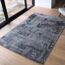 Load image into Gallery viewer, Modern Grey Abstract Living Room Rug - Tuscana