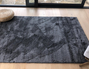 Anthracite Grey 40mm Shaggy Rug - Oslo
