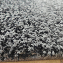 Load image into Gallery viewer, Grey Ombre Striped Shaggy Rug - Oslo