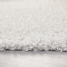 Load image into Gallery viewer, Cream Luxurious Microfibre 4cm Shaggy Rug - Portland