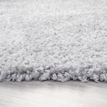 Load image into Gallery viewer, Grey Sumptuous Microfibre 4cm Shaggy Rug - Portland